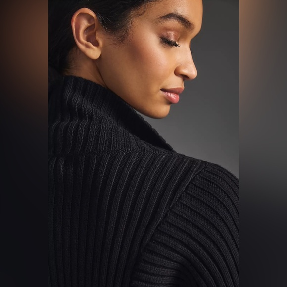 Cocoon Shrug in Black by 525 AMERICA - Picture 4 of 8